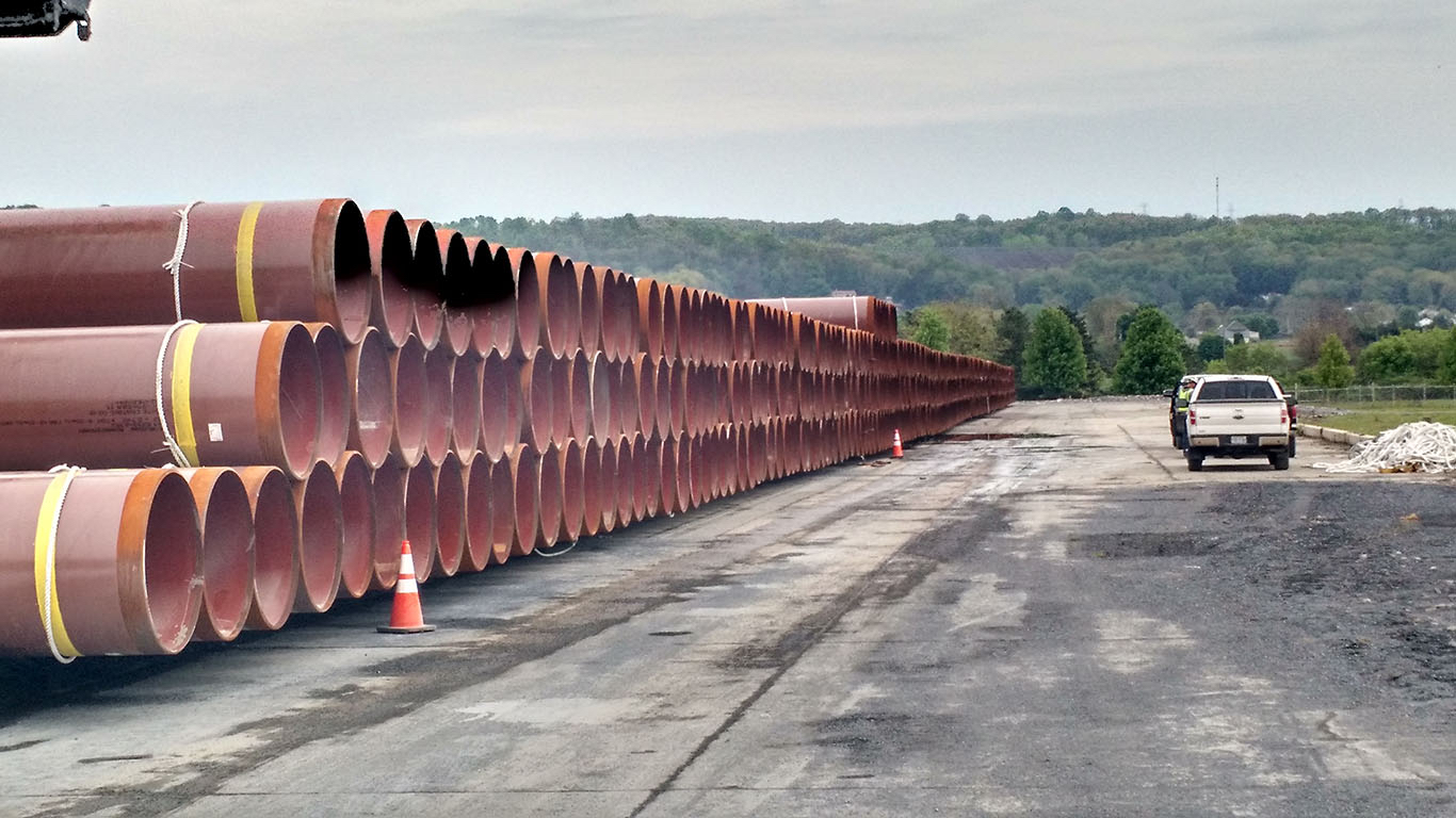 Atlantic Sunrise pipeline photo