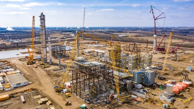 Construction of the Heartland Petrochemical Complex